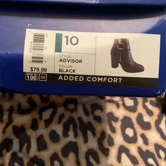 Apt 9 Black Booties size 10 - Picture 7 of 7